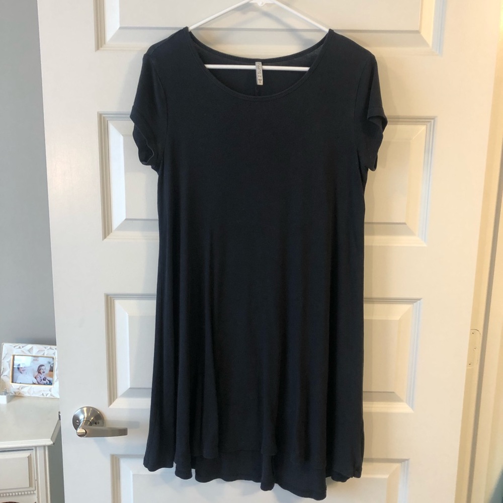 Black Z Supply T-shirt dress